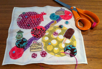 freehand machine embroidery